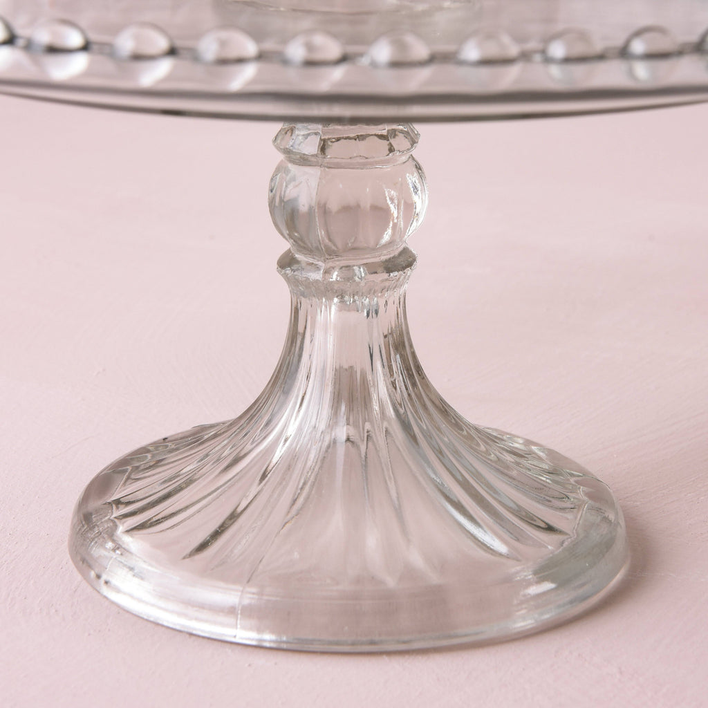 Glass Dome Cake Stand B6610