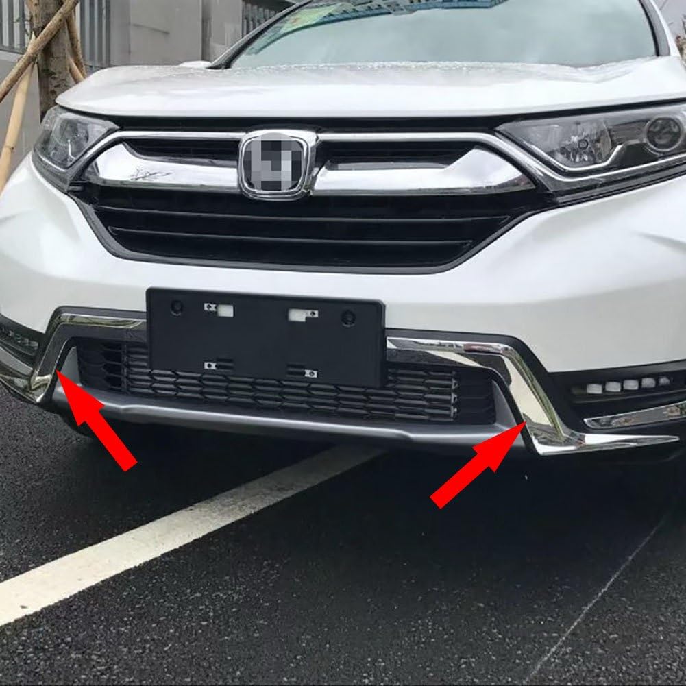 Chrome ABS Front Lower Grill Cover Trims I4284