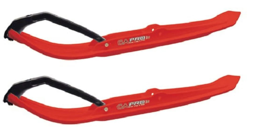 Red MTX Snowmobile Skis Complete Kit O757050