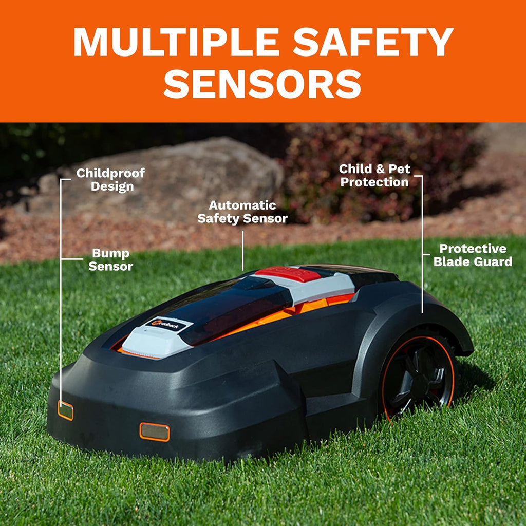 WiFi Enabled Robot Lawn Mower with 9.5inch Cutting Width C8983