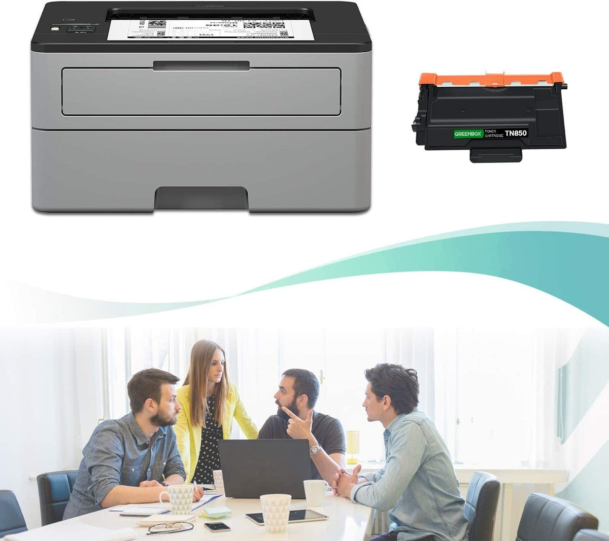 4 Black Compatible Toner Cartridge M11541