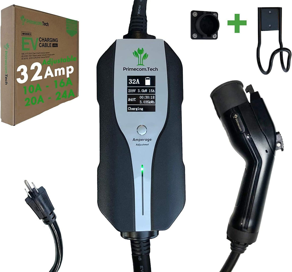 Level 2 Electric Vehicle Charger with 30Ft Cable D422
