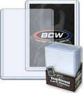 Rigid Plastic Trading Card Toploaders V83393