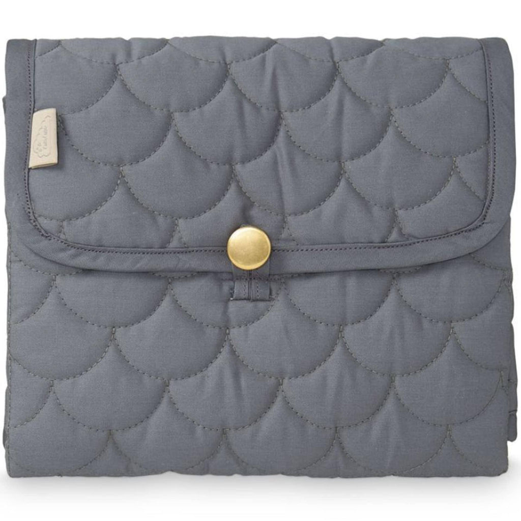 Quilted Changing Mat, Charcoal H549