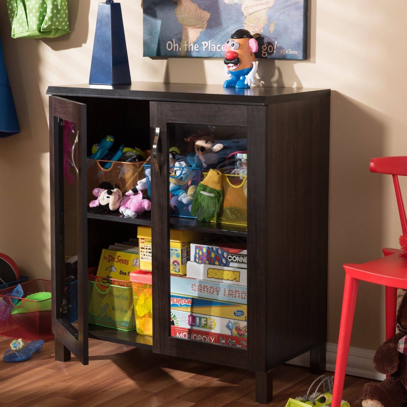 Dark Brown Storage Cabinet N92453