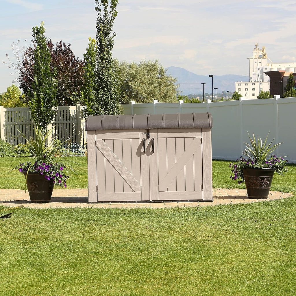 Tan Horizontal Storage Box W455084