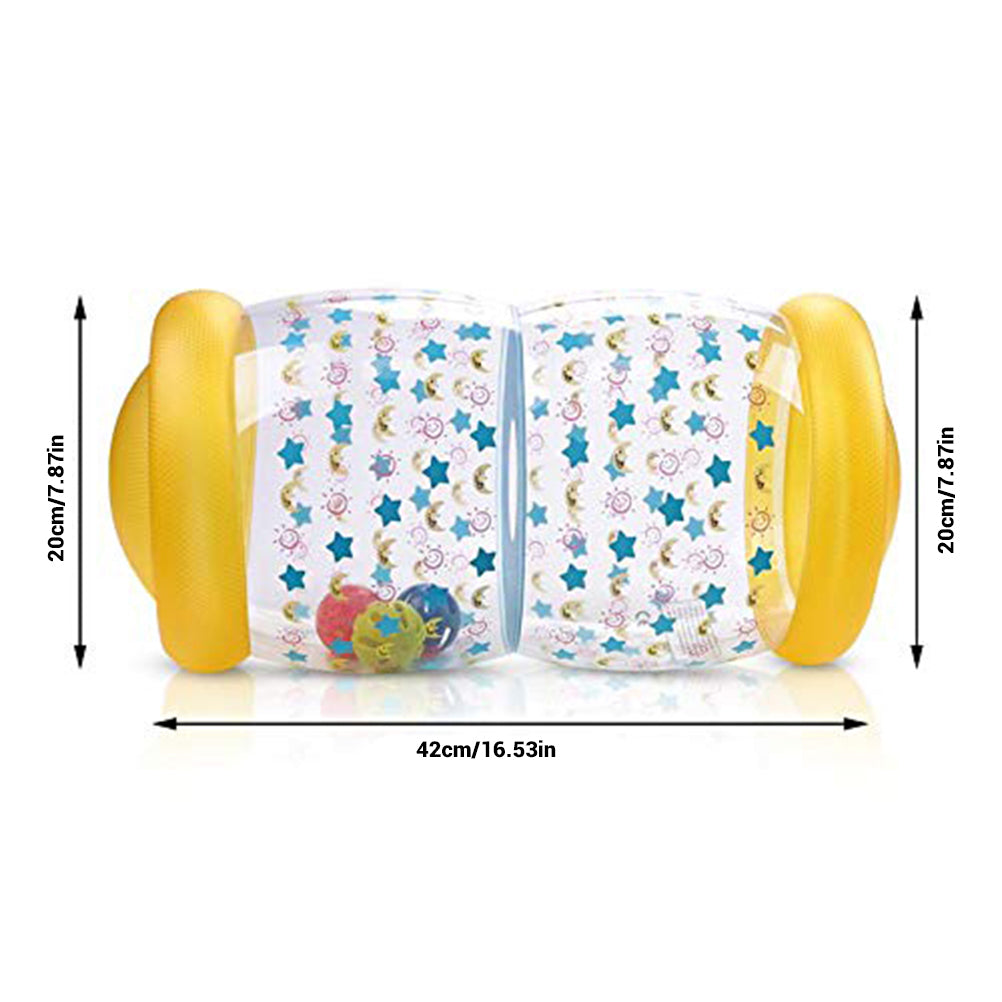 Inflatable Baby Roller Toy with Colorful Ball B6868