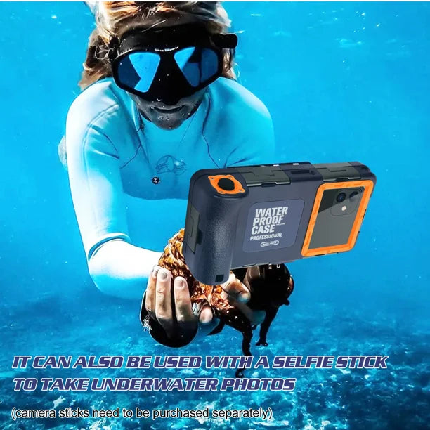 Waterproof Protective Case for Sony Xperia L3 and All Phones Up to 6.9 Inch with Lanyard T71205