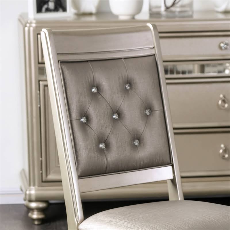 Faux Leather Dining Side Chair (Set of 2) P541877
