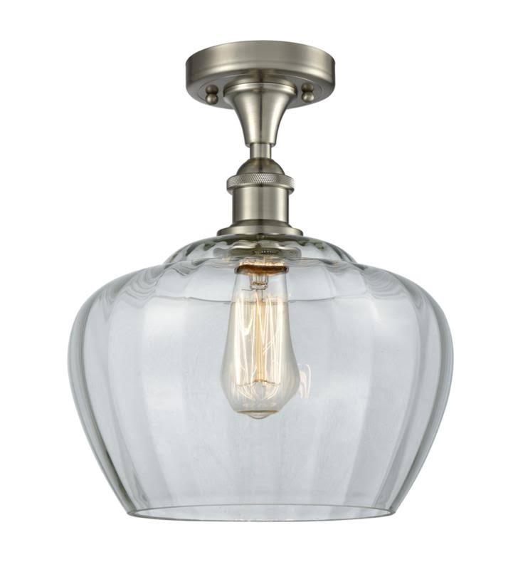 Large Fenton 1 Light Semi-Flush Mount LED E182074