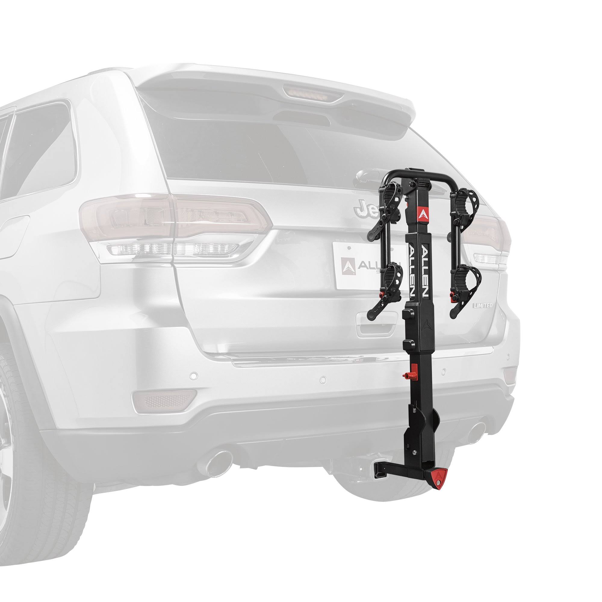 Black 3-Bike Carrier for 2 in. and 1 1/4 in. Hitch Y454760