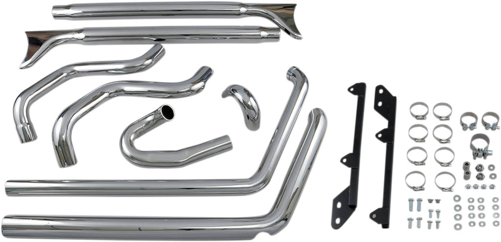 True Duals with 33in. Fishtail Muffler Y2409