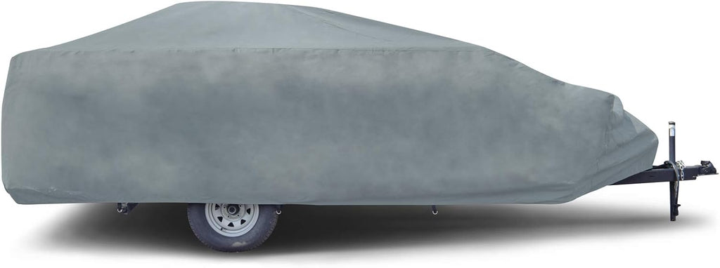 Folding Camper RV Covers, Gray, Polypropylene, Pack of 2 Z504